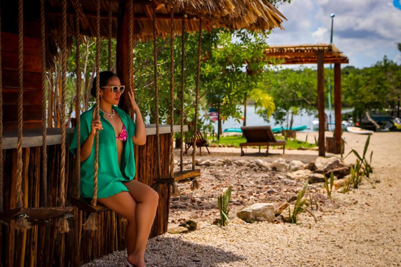 Hotel Y Beach Club Casa Mia Xulha -Bacalar Xul-Ha Exteriér fotografie